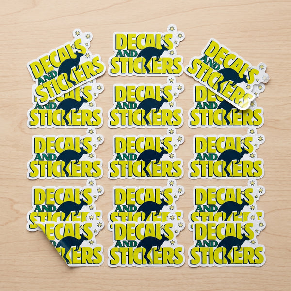 Kiss Cut Stickers